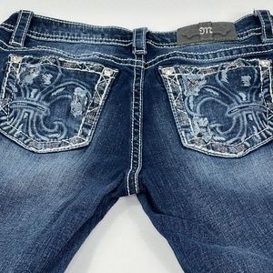 MISS ME Mid Rise Easy Boot Jeans Size: 29